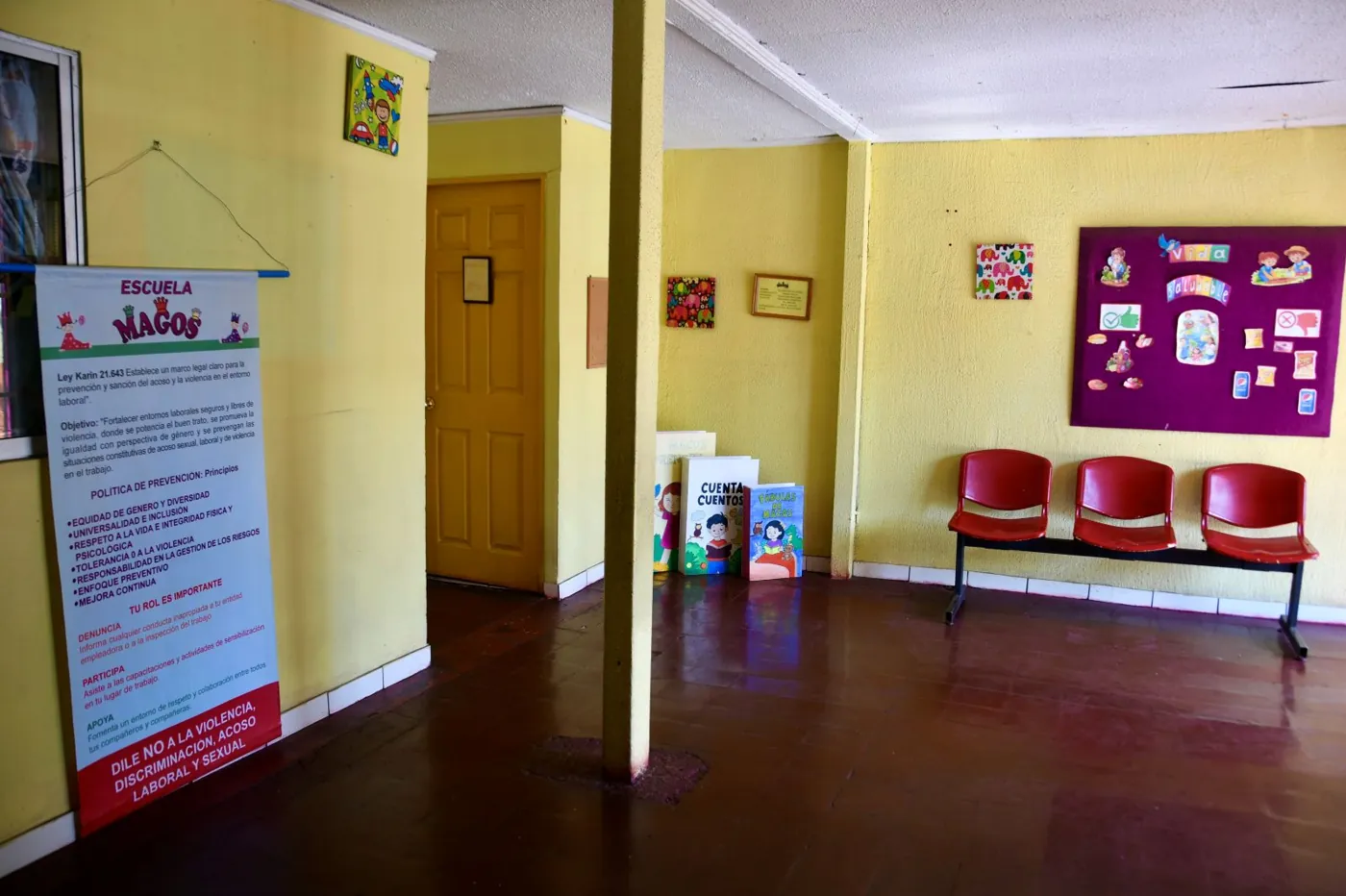 Recepción de nuestra escuela en Escuela de Lenguaje Magos Renca